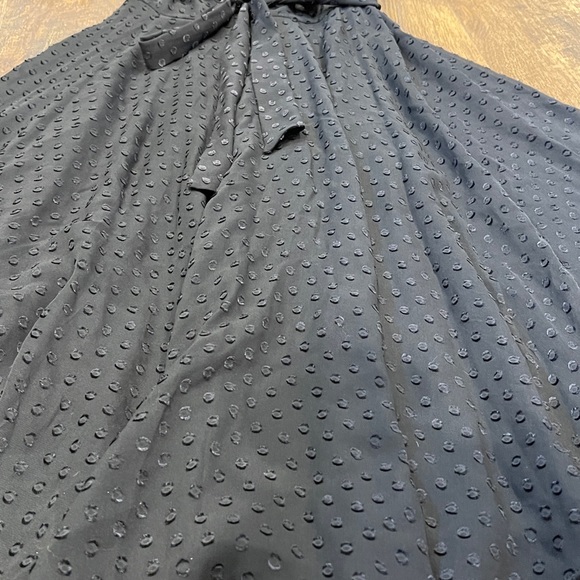 Kate Spade Spice Things Up Clip Dot Black Dress Women’s Size 00 - Picture 3 of 12